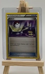Switch - Item Trainer - Pokémon Card 2013 Kalos Starter Set 38/39 - Picture 1 of 2