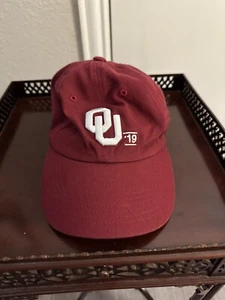 Oklahoma University OU Sooners Logo Baseball Cap - Adjustable - Picture 1 of 3