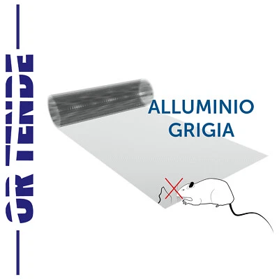 Rete di ricambio ALLLUMINIO SILVER Su Misura per Zanzariere fisse o scorrevoli - Immagine 1 di 4