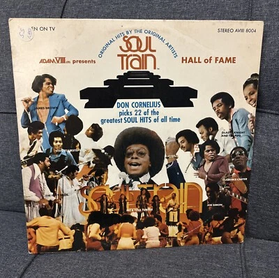 VTG 1973 Adam Vlll Co. Soul Train “Hall Of Fame” Original Hits LP Vinyl Record - Image 1 of 4