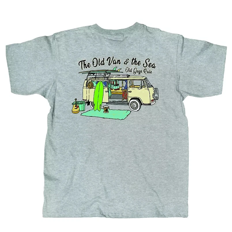 Nueva CAMISETA DE LOS VIEJOS CHICOS RULE The Old VAN AND THE SEA Shirt Foto 1 de 1