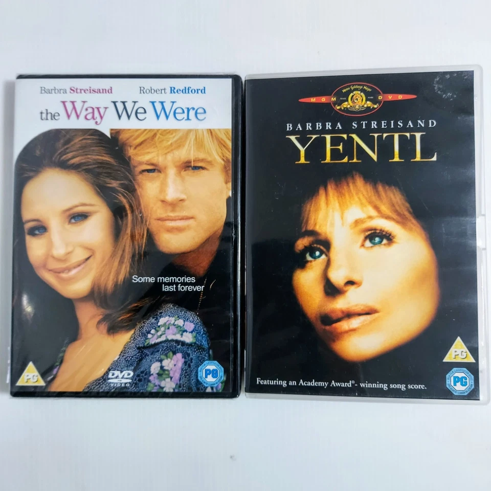 DVD Drama The Way We Were 1973 + Yentl 1983 – Barbra Streisand romantic classic  - Image 1 of 4