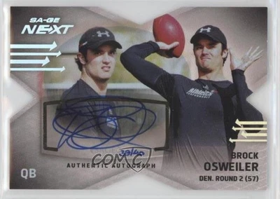 2012 SAGE Next Die-Cut /40 Brock Osweiler #SA-37 Rookie Auto RC - Image 1 of 2