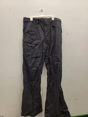 The North Face Dark Gray Flat Front Zipped Pockets Snow Pants Size XL - Image 1 of 4