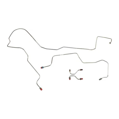 Комплект переднего тормозного троса силового диска для седана Cadillac Fleetwood 1995-1996 годов выпуска сталь SS 4 шт. - Изображение 1 из 4