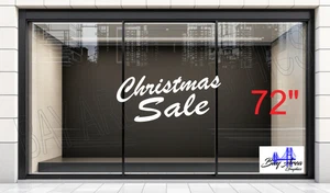 Christmas SALE Store Window Sign Vinyl Decal Oracal 651 Holiday Decoration 🎄 - Picture 1 of 24