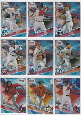 2017 BOWMAN'S BEST REFRACTOR UPICK SALE KERSHAW CABRERA TROUT TUCKER RAMIREZ - Image 1 of 4