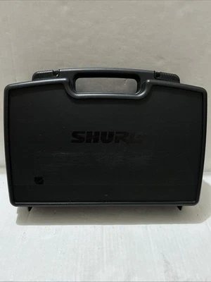 Shure Microphone Hard Carrying Case W/ Foam Inserts Storage Travel Mic Holder - Image 1 of 4