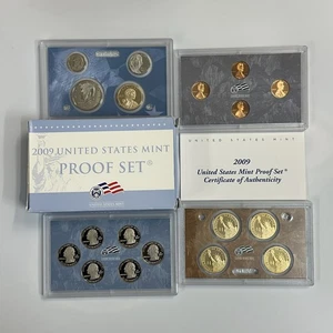 2009 Clad Proof Set U.S. Mint Original Government Packaging OGP COA - Picture 1 of 9