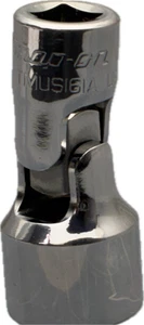 Snap On 1/4" Dr 6-Point SAE 1/2" Flank Drive Shallow Universal Socket TMUS161A - Bild 1 von 3