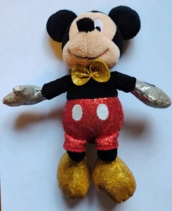 TY 2019 Disney Sparkle Mickey Mouse 7" Plush - Picture 1 of 2