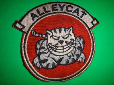 Parche ALLEYCAT del 7º Escuadrón de Control de Comando Aerotransportado de Estados Unidos de la Era de la Guerra de Vietnam Foto 1 de 3