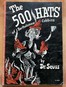 Dr. Seuss Die 500 Hüte der Bartholomäus-Kubbinen ~ TJ 3558 Scholastik 1966 - Bild 1 von 3