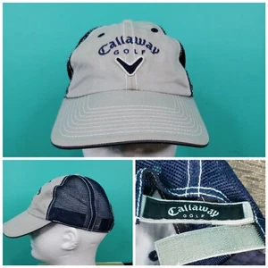 Callaway Golf Adjustable Mesh Back Trucker Cap Hat - Picture 1 of 9