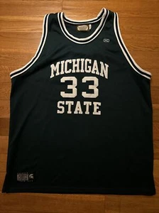 Magic Johnson Stitched Jersey Michigan St Spartans Hardwood Classics 4XL - Picture 1 of 8