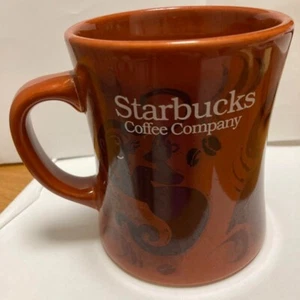 Starbucks Original Old Logo Barista Brown Coffee Mug cup Vintage 2002 Limited - Picture 1 of 7