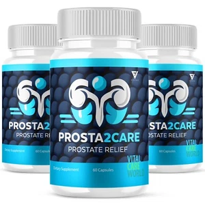 (3 Pack) Prosta2Care Capsules Prosta Care Prostate Support (180 Capsules) - Picture 1 of 9