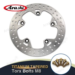 Rear Brake Rotor + M8 Bolts For BMW R1200RT 2014 - 2018 R1200RS 2015 - 2020 2016 - Picture 1 of 7