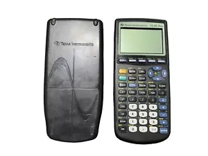 Texas Instruments TI-83 Plus grafischer Taschenrechner mit Abdeckung getestet funktioniert - Bild 1 von 6