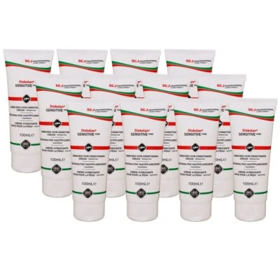 SC Johnson Stokolan Sensitive Pure 12 x 100 ml Hautpflegecreme Handcreme