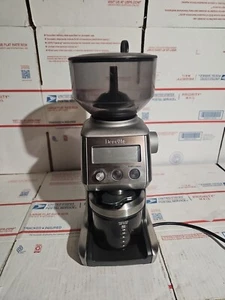 Breville Smart Coffee Grinder Brushed Stainless Steel Bean Hopper Cup BCG800XL - Picture 1 of 6
