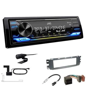 JVC DAB+ Bluetooth USB inkl. Antenne Autoradio für Smart ForFour 2004-2006 - Bild 1 von 6