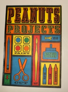 Peanuts Projects book vintage 1963 Determined used Snoopy - Picture 1 of 8