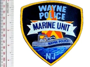 Police Marine Unit Wayne Police Department Swift Water Rescue No Tariff - Bild 1 von 1