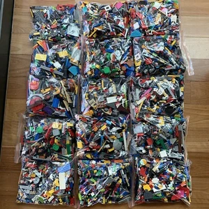 Assorted Bags 1kg Lego Clean Used General Authentic Lego Mario, Star War Etc 6 - Picture 1 of 24