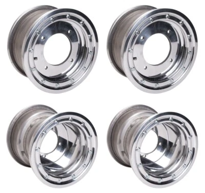 Banshee 350 Warrior 350 Front Rear Wheels Beadlock 10x5 9x8 Alba Racing PP 32 - Image 1 of 3