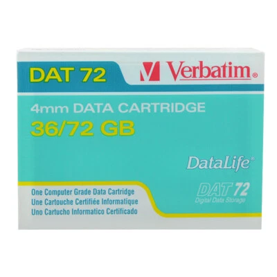 Verbatim Datenkassette 4 mm DAT72 36/72 GB - Bild 1 von 3