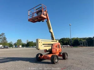 2014 JLG 450AJ 45' 4WD Diesel Articulating Boom Lift Man Aerial SkyPower bidadoo - Picture 1 of 12