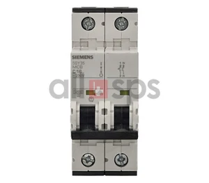 INTERRUPTOR DE PROTECCIÓN DE LÍNEA SIEMENS 230V - 5SY3516-7 (NO) - Imagen 1 de 2