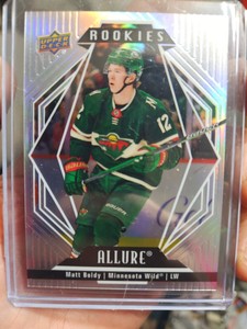 NEW! MATT BOLDY - ALLURE ROOKIES PHOTO VARIATION.  #114. UPPER DECK ALLURE. 1:15