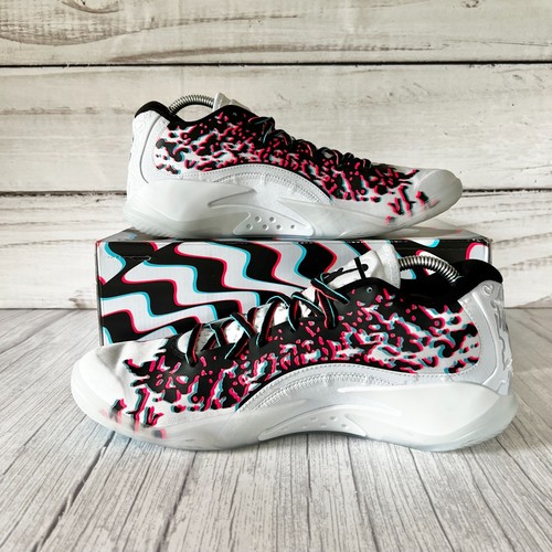 Jordan Zion 3 NRG calcio grigio nero taglia UK 10 nuovo FZ1318 060