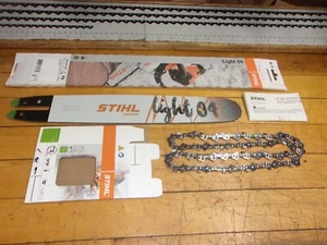 Stihl OEM 14" Guide Bar 3/8P" .043" 50DL 3005-000-4409 201T 194T 193T #GM-S3C1 - Picture 1 of 5