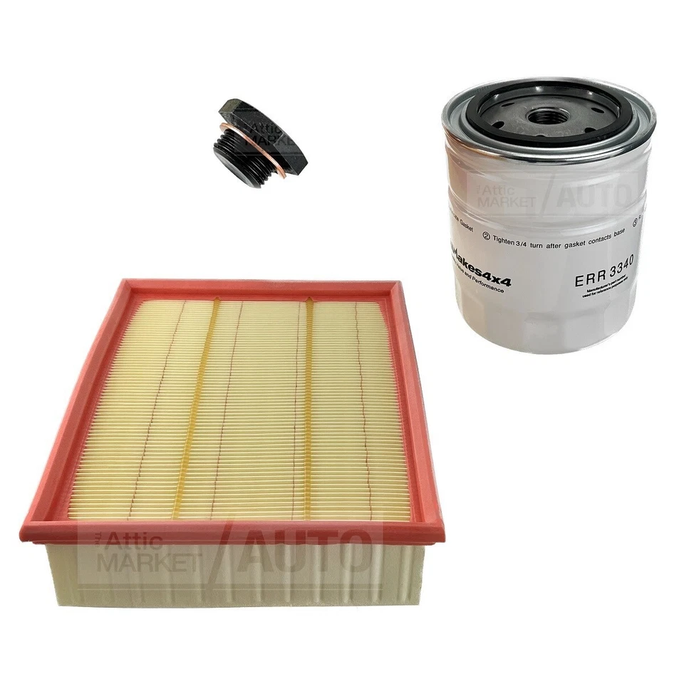 Juego de tapones de drenaje filtro aire aceite Land Rover Discovery 1 1995 Range Rover Classic Foto 1 de 1