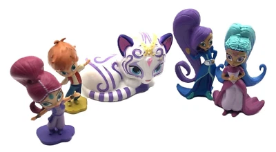 Lote de 5 figuras Nickelodeon Shimmer and Shine Teenie Genie Foto 1 de 4