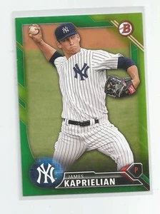 Bowman Draft 2016 JAMES KAPRIELIAN verde 20/99 - Foto 1 di 1