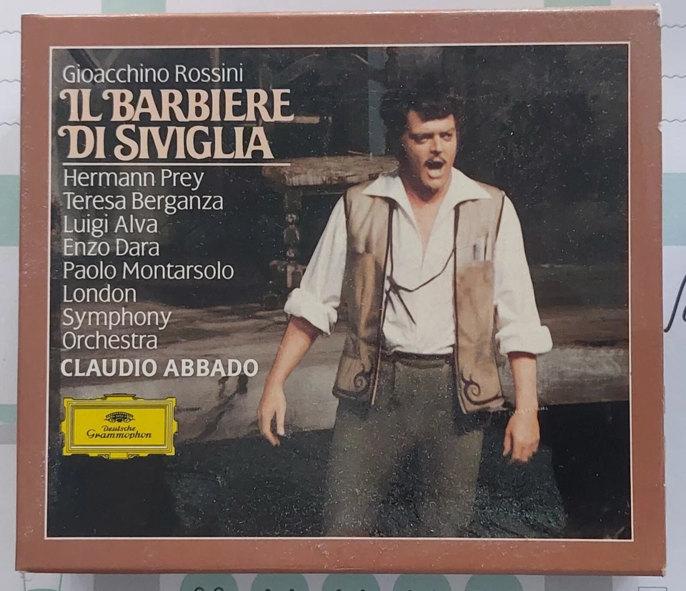 Il Barbiere Di Siviglia - Gioachino Rossini  3 CD Box 200-seitiges Booklet - Bild 1 von 1