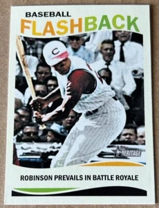 FRANK ROBINSON 2013 TOPPS HERITAGE FLASHBACKS Card #BF-FR  NM-MT Condition - Picture 1 of 2