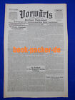 VORWRTS (8. Juni 1916): Die Seeschlacht vor dem Skagerrak in amtl. Darstellung