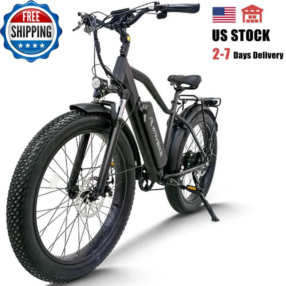 Bicicleta eléctrica de ciudad ligera 1000W 48V 25 mph 33 kg carga 120 kg bicicleta eléctrica para adultos Foto 1 de 4