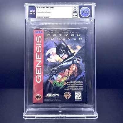 Batman Forever Sega Genesis WATA 9.8 A++ Sealed 1995 Graded Rare Collectable ❗️ - Image 1 of 4