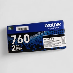 Brother TN760 2PK High-Yield Toner Cartridge 2-Pack Replacement (Untested) - Picture 1 of 8