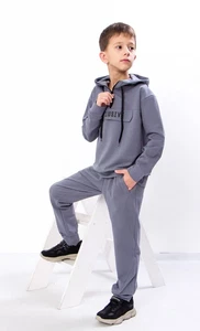 Boys’ Hoodie and Pants Set – Elastic Cuffs, Side Pockets & Adjustable Hood, A... - Picture 1 of 6