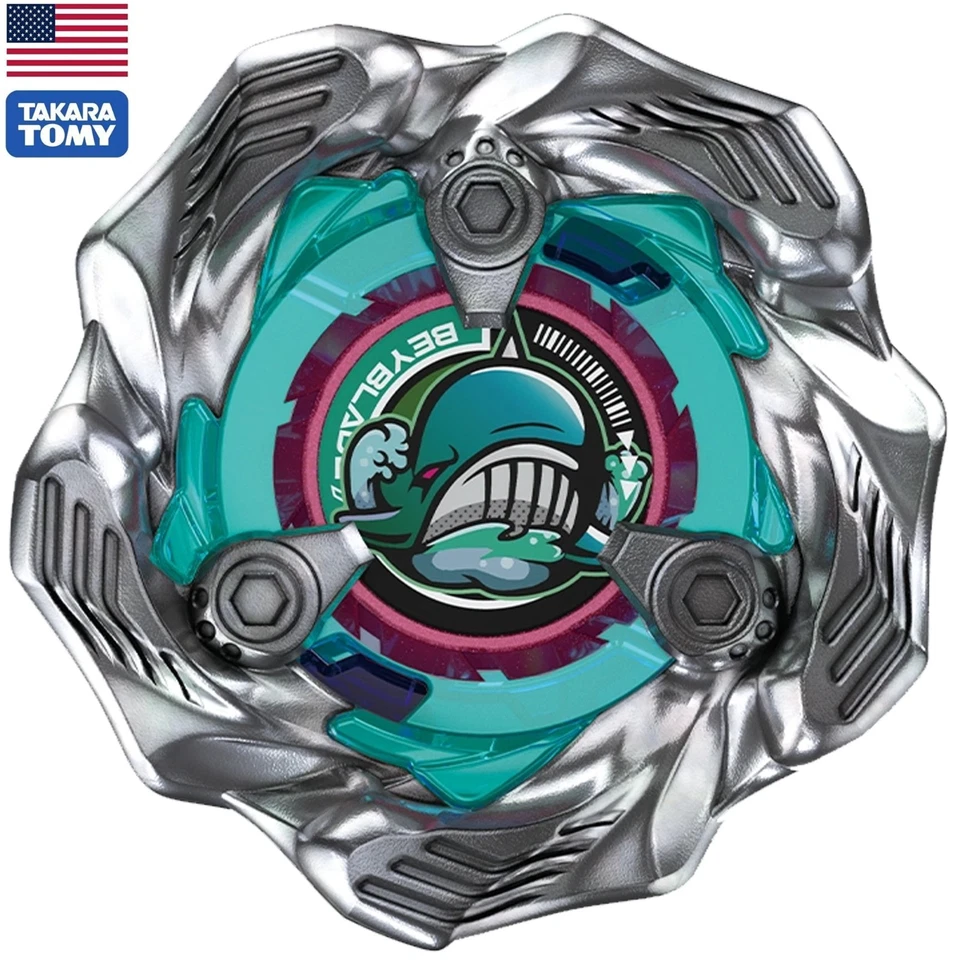 TAKARA TOMY Beyblade X Whale Wave 5-80E BX-36-01 [Sin paquete][Viene con código QR] Foto 1 de 1