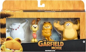 Goliath Garfield Figurine 4-Pack Garfield, Odie, Vic & Jinx  - Picture 1 of 7