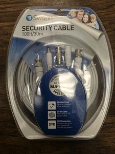 Swann Advanced-Series Video And Power 100ft/30m Cable For Security Systems - Picture 1 of 2