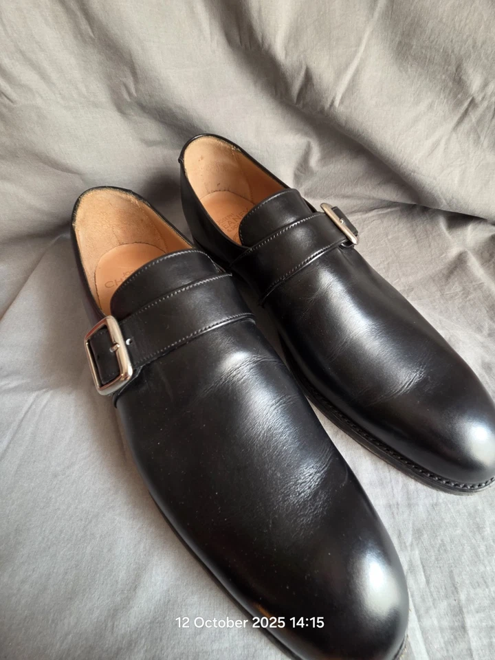 Cheaney single monk shoes UK8 - Imagen 1 de 3